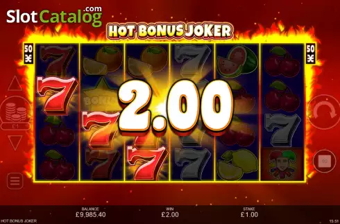 Скрин5. Hot Bonus Joker слот