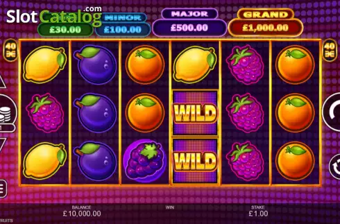 Скрин2. Bonus Fruits слот
