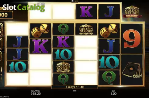 Скрин4. Golden Nugget Megaways слот