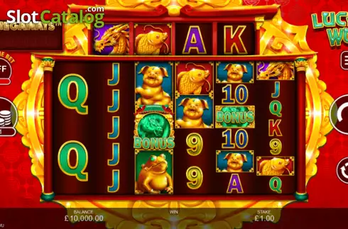 Скрин2. Lucky Wu Megaways слот