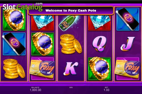 Скрин2. Foxy Cashpots слот