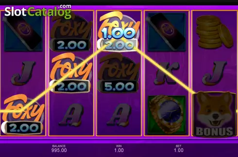 Скрин3. Foxy Cashpots слот