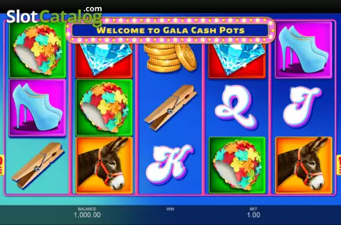 Скрин2. Gala Cash Pots слот