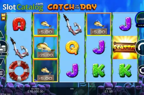 Скрин3. Catch Of The Day слот