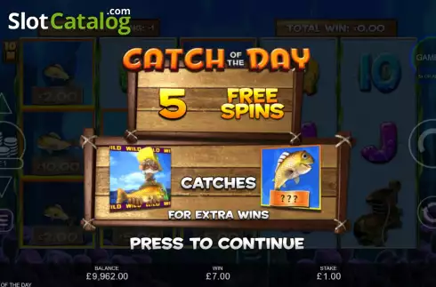 Скрин8. Catch Of The Day слот