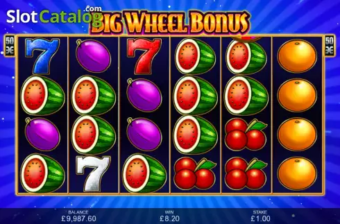 Скрин4. Big Wheel Bonus слот