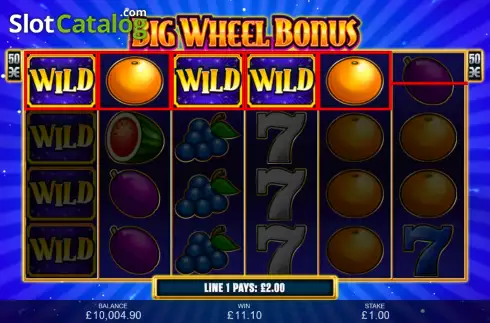 Скрин5. Big Wheel Bonus слот