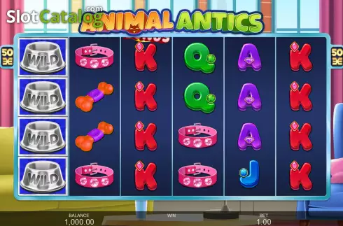 Скрин2. Animal Antics слот