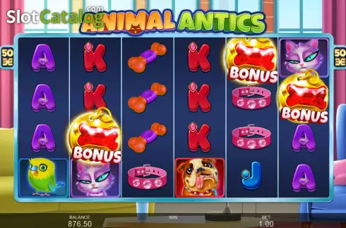 Скрин6. Animal Antics слот
