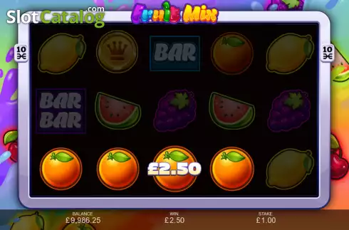 Скрин7. Fruit Mix слот