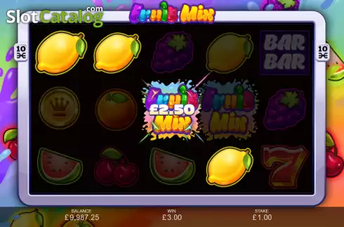 Скрин9. Fruit Mix слот