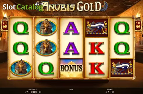 Скрин2. Anubis Gold (Inspired Gaming) слот