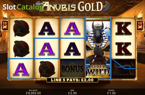 Скрин3. Anubis Gold (Inspired Gaming) слот