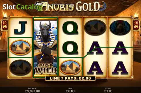 Скрин4. Anubis Gold (Inspired Gaming) слот