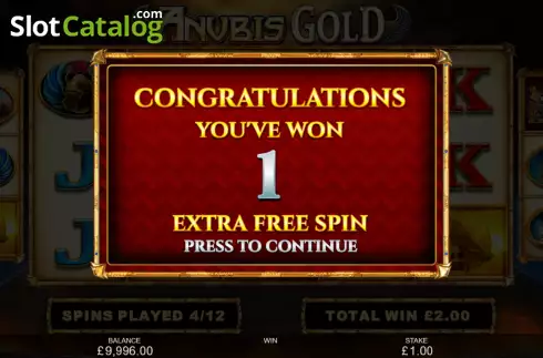 Скрин7. Anubis Gold (Inspired Gaming) слот
