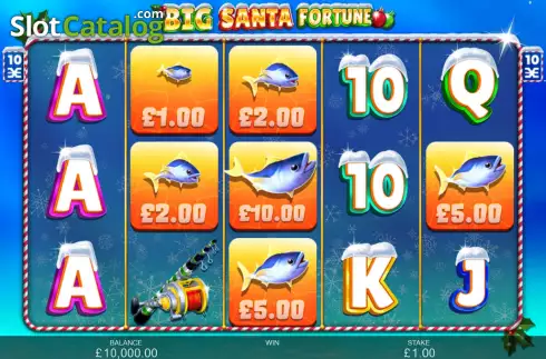 Скрин2. Big Santa Fortune слот