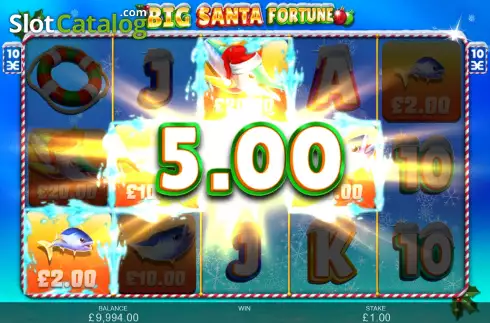 Скрин4. Big Santa Fortune слот
