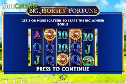 Скрин2. Big Horsey Fortune слот