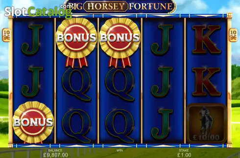 Скрин9. Big Horsey Fortune слот