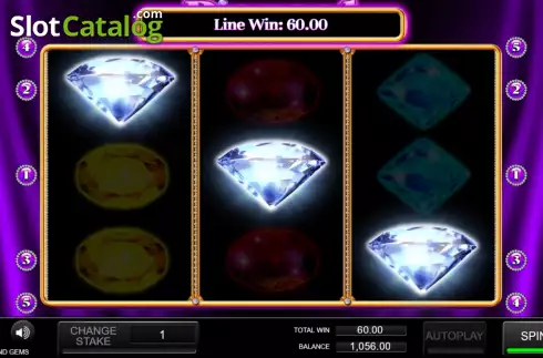 Скрин8. Diamond Gems слот