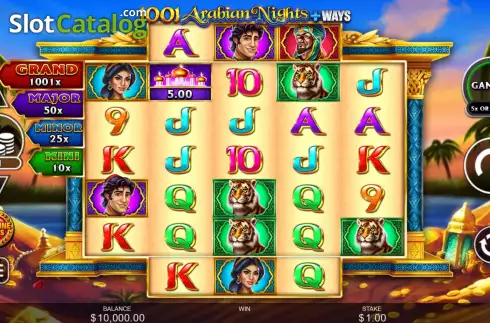 Скрин3. 1001 Arabian Nights слот