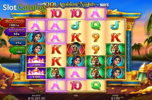 Скрин4. 1001 Arabian Nights слот