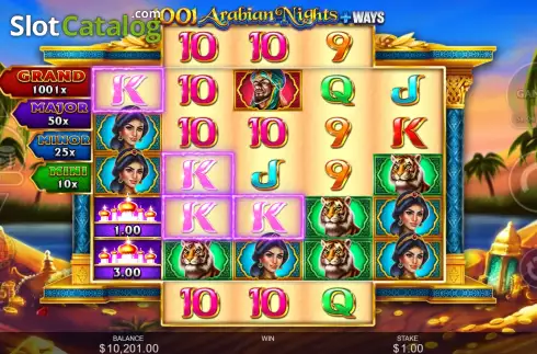 Скрин5. 1001 Arabian Nights слот