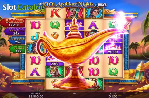 Скрин8. 1001 Arabian Nights слот