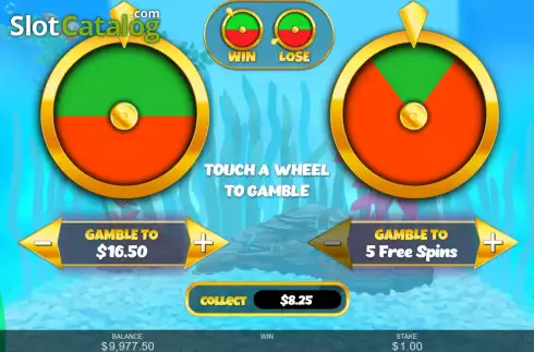 Скрин7. Gold Fishy Free Spins слот