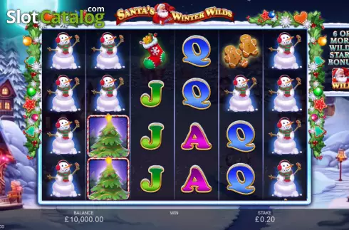 Скрин2. Santa's Winter Wilds слот