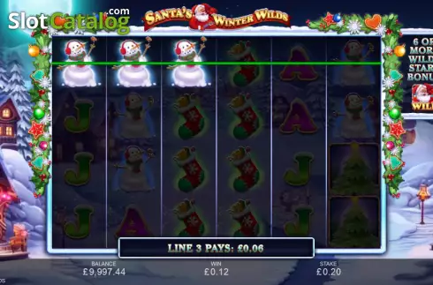Скрин4. Santa's Winter Wilds слот