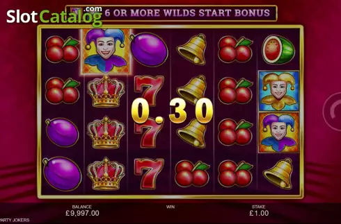 Скрин3. Wild Party Jokers слот