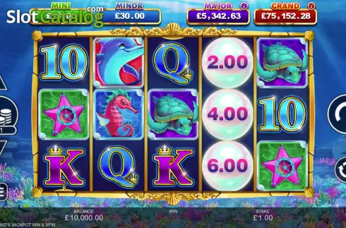 Скрин2. Mermaid's Jackpot Win & Spin слот