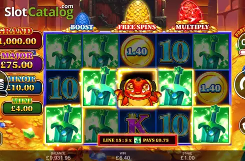Скрин6. Happy Fortune Dragon слот