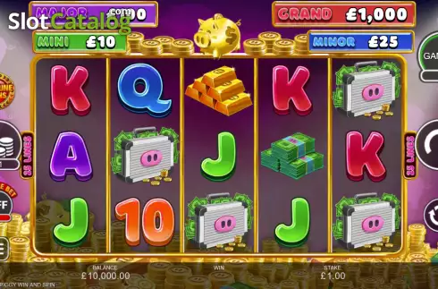 Скрин2. Prize Piggy Win & Spin слот