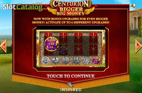 Скрин2. Centurion Bigger Big Money слот