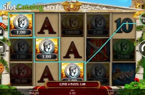 Скрин4. Centurion Bigger Big Money слот