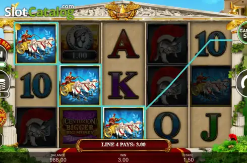 Скрин5. Centurion Bigger Big Money слот