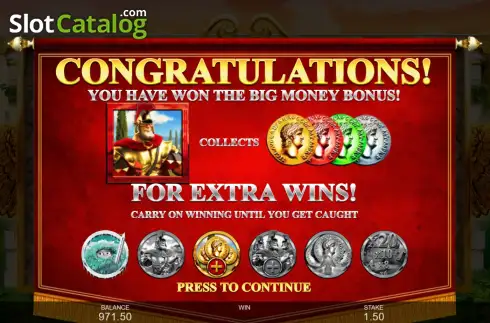 Скрин9. Centurion Bigger Big Money слот