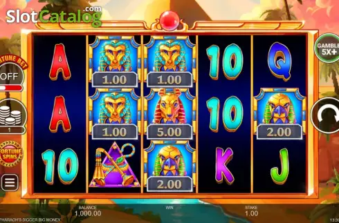 Скрин2. Pharaoh's Bigger Big Money слот