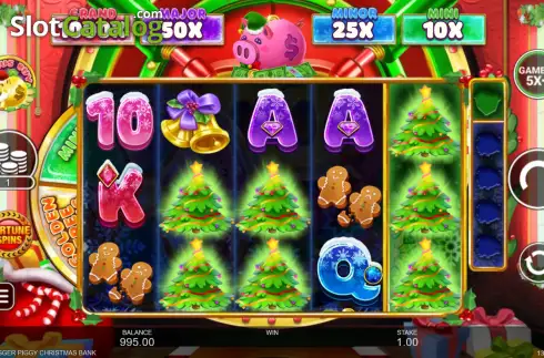 Скрин2. Bigger Piggy Christmas Bank слот
