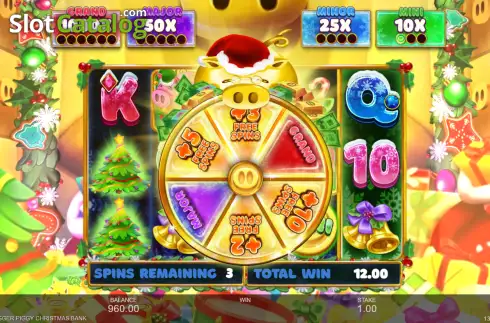 Скрин3. Bigger Piggy Christmas Bank слот
