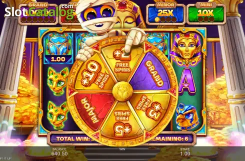 Скрин3. Mummy It Up! слот