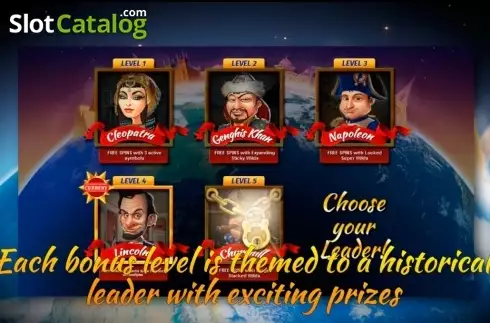 Скрин4. Leaders of the Free Spins World слот