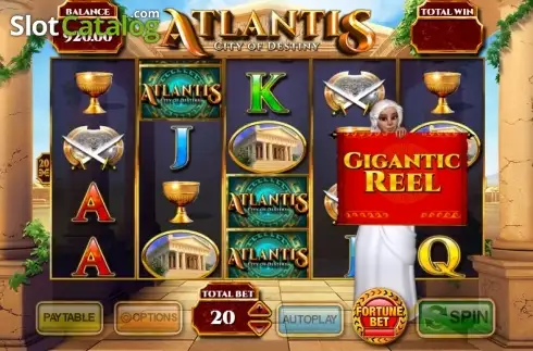 Скрин5. Atlantis: City of Destiny слот