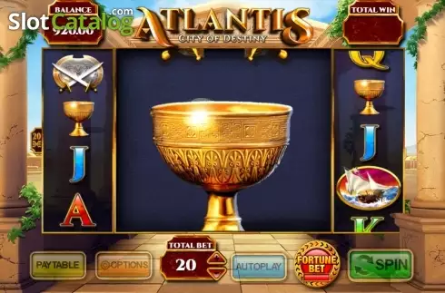 Скрин7. Atlantis: City of Destiny слот