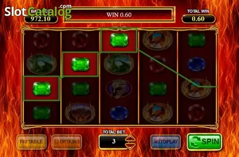 Скрин6. Fire Goddess (Inspided Gaming) слот
