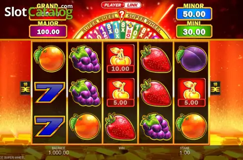 Скрин2. Golden Winner Grand Chance Super Wheel слот