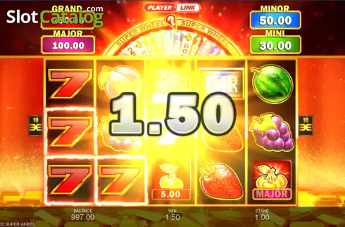 Скрин3. Golden Winner Grand Chance Super Wheel слот