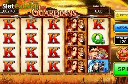 Скрин6. The Guardians слот